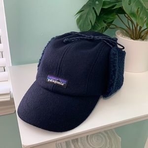 Patagonia Recycled Wool Ear Flap Cap NWOT Size L